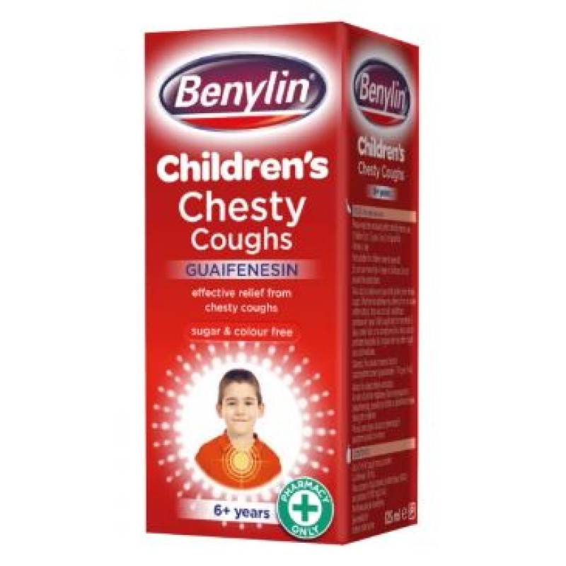 BENYLIN CHILDREN`S CHESTY COUGH 6+ 125ML